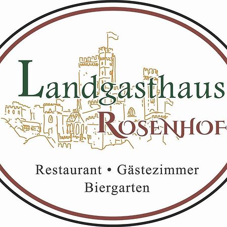 Landgasthaus Rosenhof Trechtingshausen Buitenkant foto