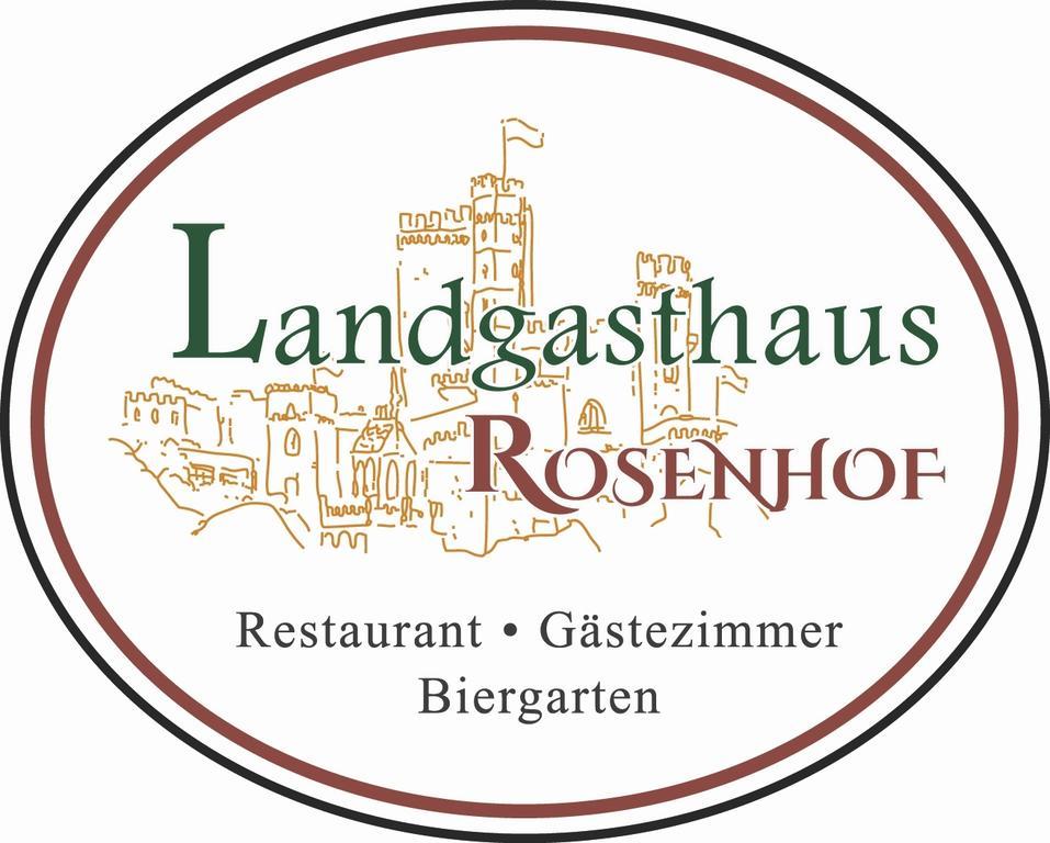 Landgasthaus Rosenhof Trechtingshausen Buitenkant foto